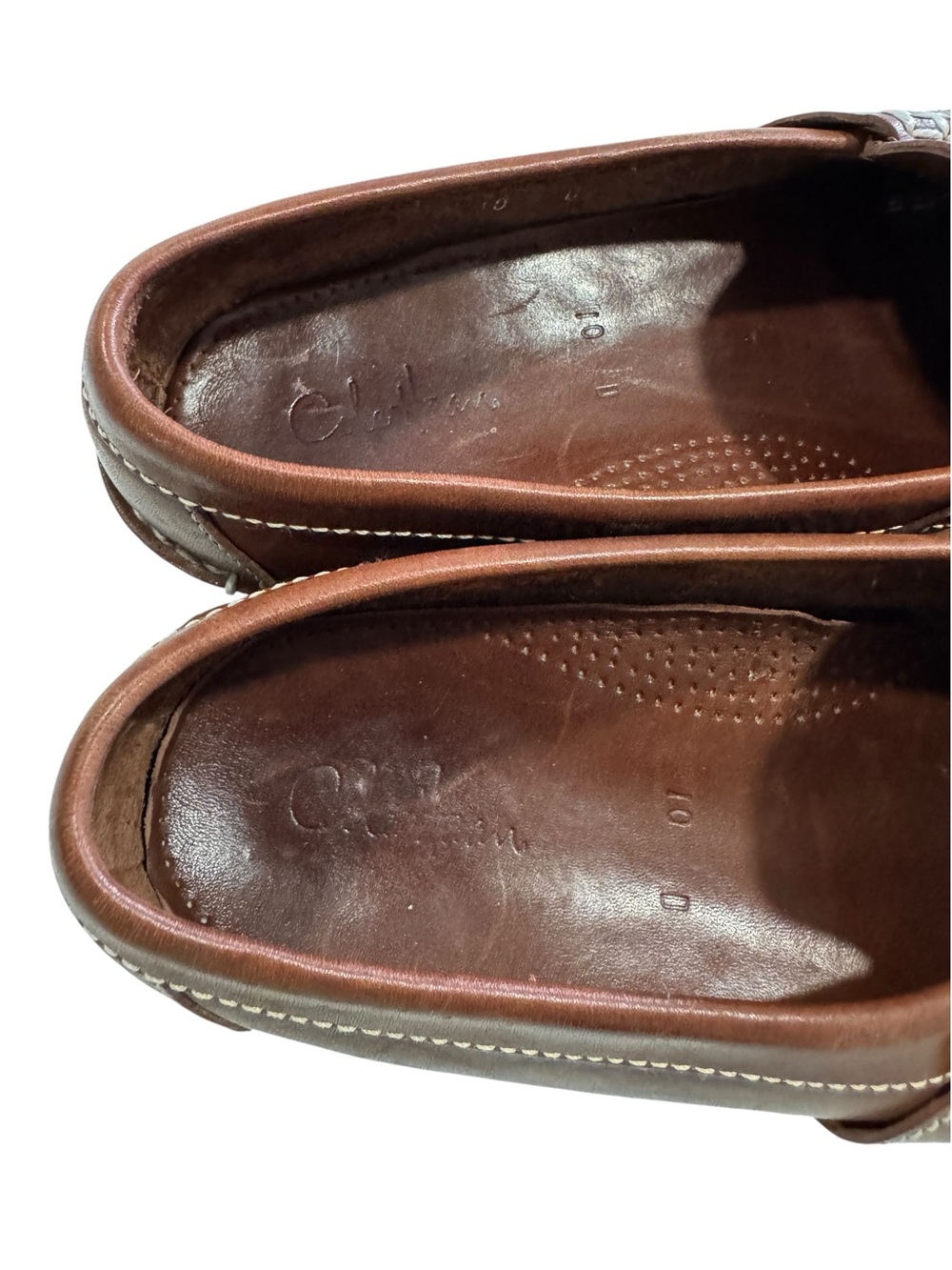 Cole Haan Brown Leather Penny Loafers Slip On Shoes Men Size 10 D - Picture 11 of 13